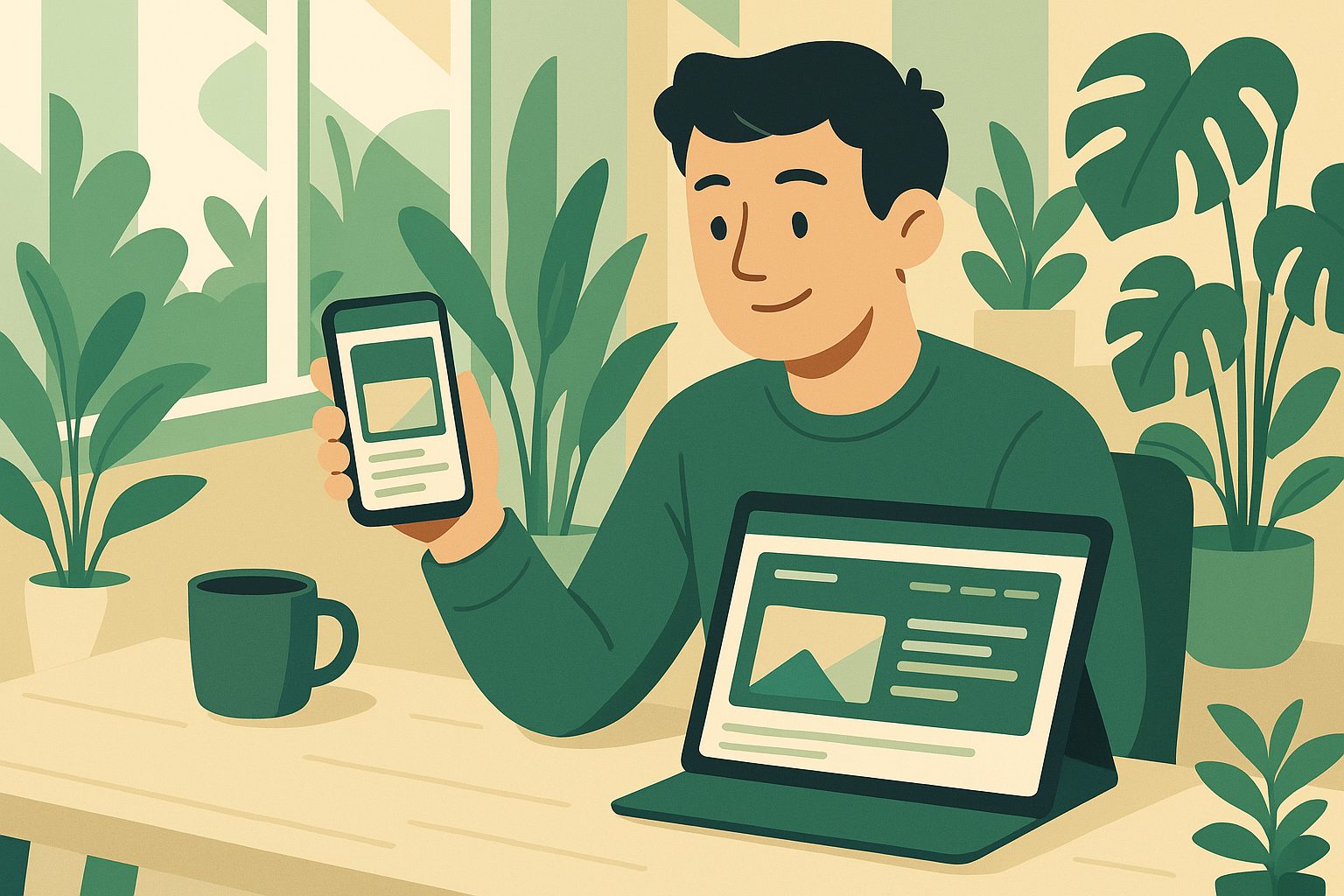 Illustration for article: Creative Alternatives: How to Make an App From Your Website With Real-Time Testing (No Coding, No Surprises) — how to make an app from a website alternative