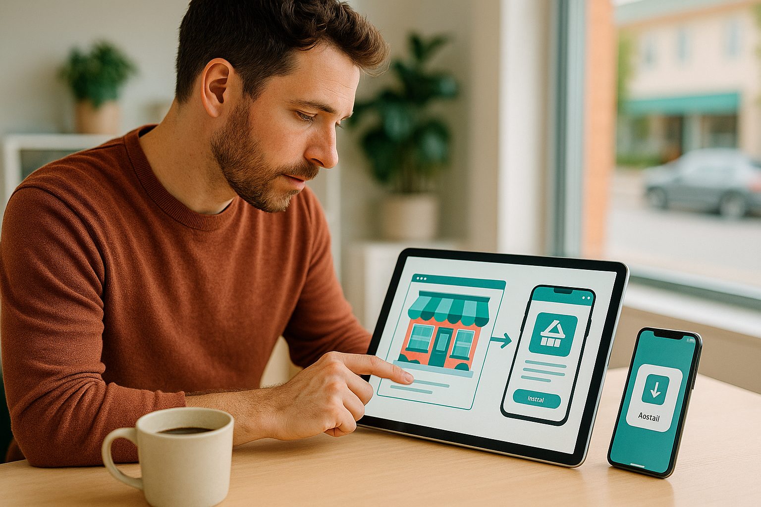 Illustration for article: How to Create an App From Your Website—With Real-Time Testing, Free APK Preview, and No Surprises