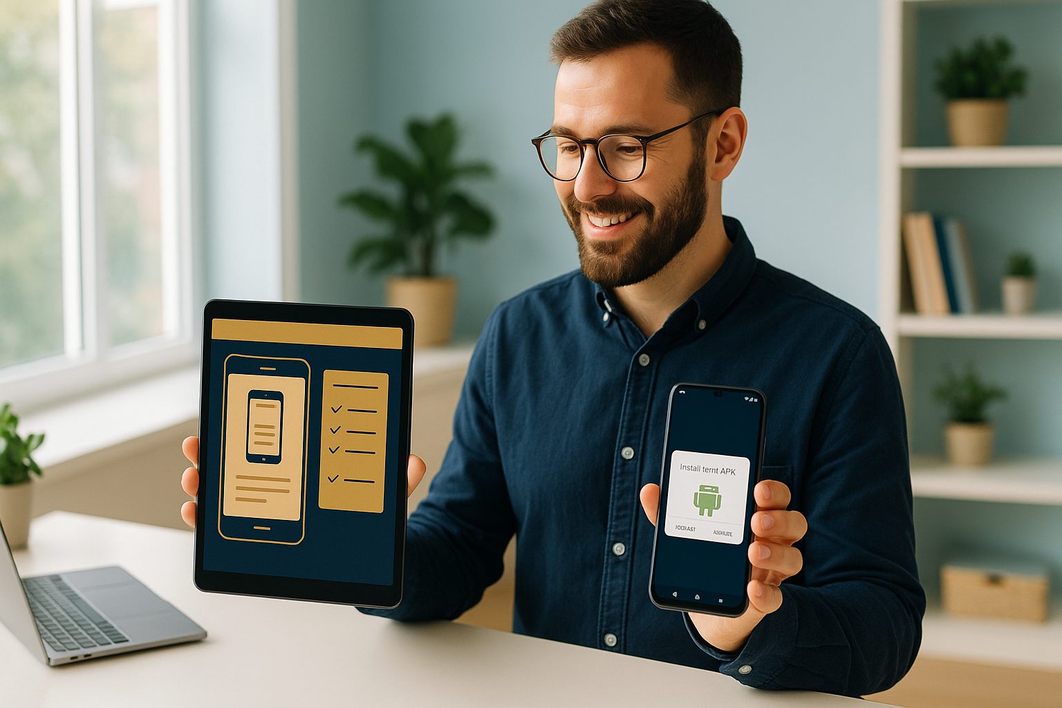 Illustration for article: What Really Happens After You Turn Your Website Into an App: The Owner’s Guide to Testing, Launch Prep, and Next Steps — how to make app from website