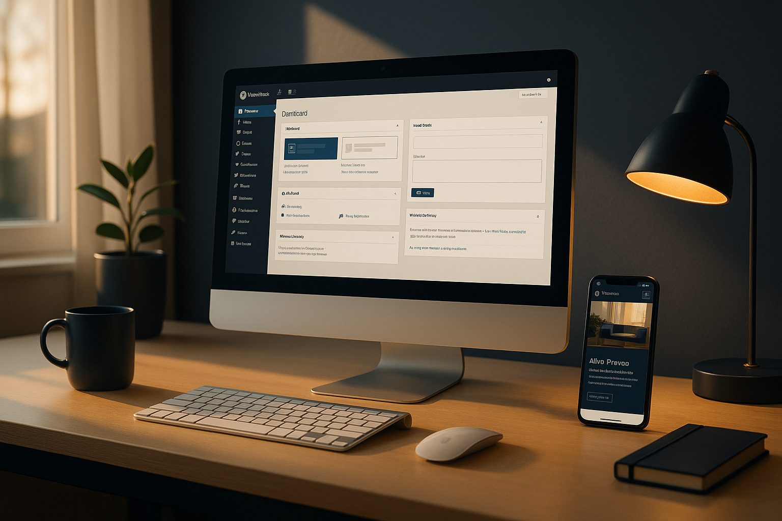 Illustration for article: How to Turn Your WordPress Site Into a Mobile App—Without Plugin Lock-In or Surprises (With Free Test APK Preview) — how to make an app from a WordPress site without plugin lock-in